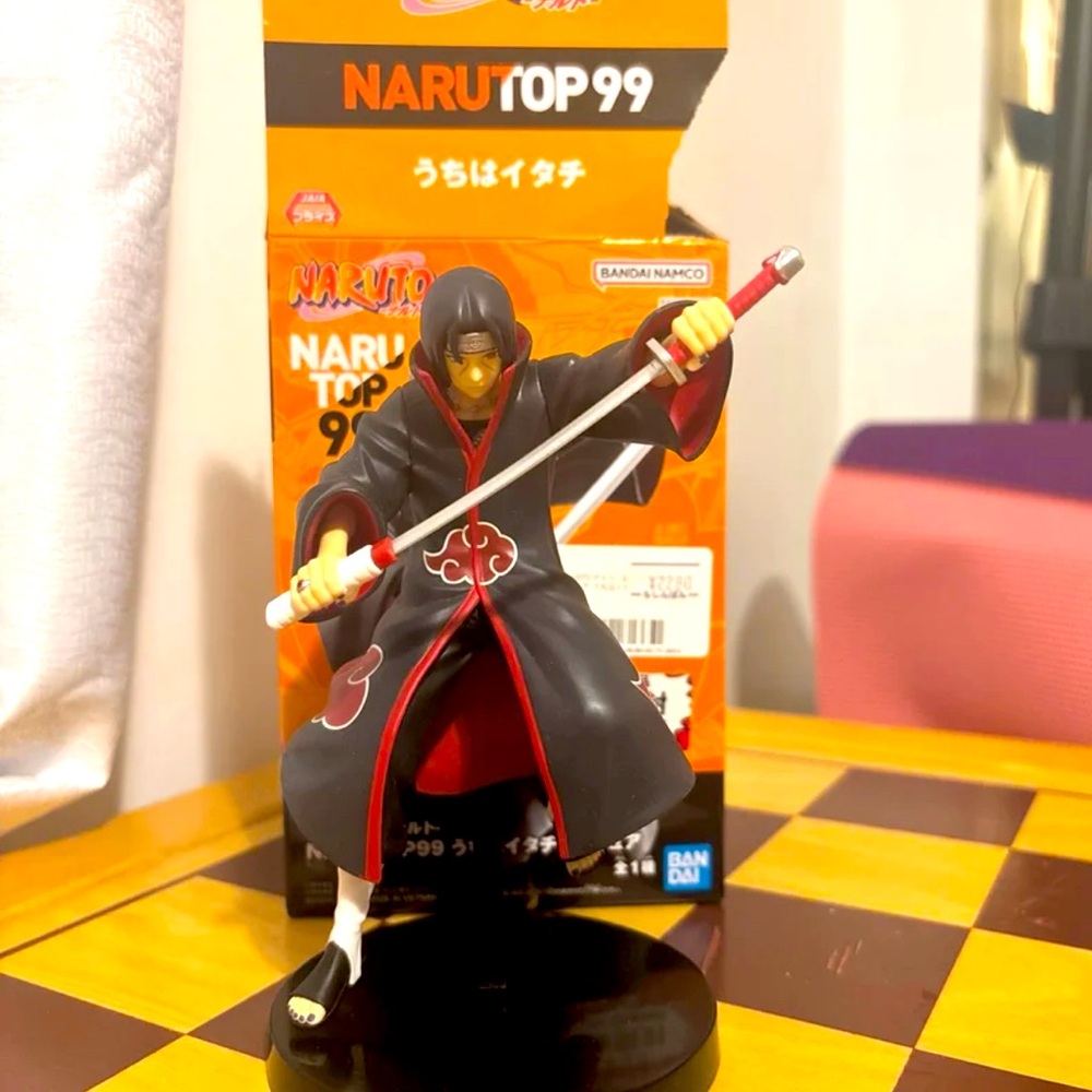 Naruto Uchiha Itachi Stand Figure Narutop99 Japan import